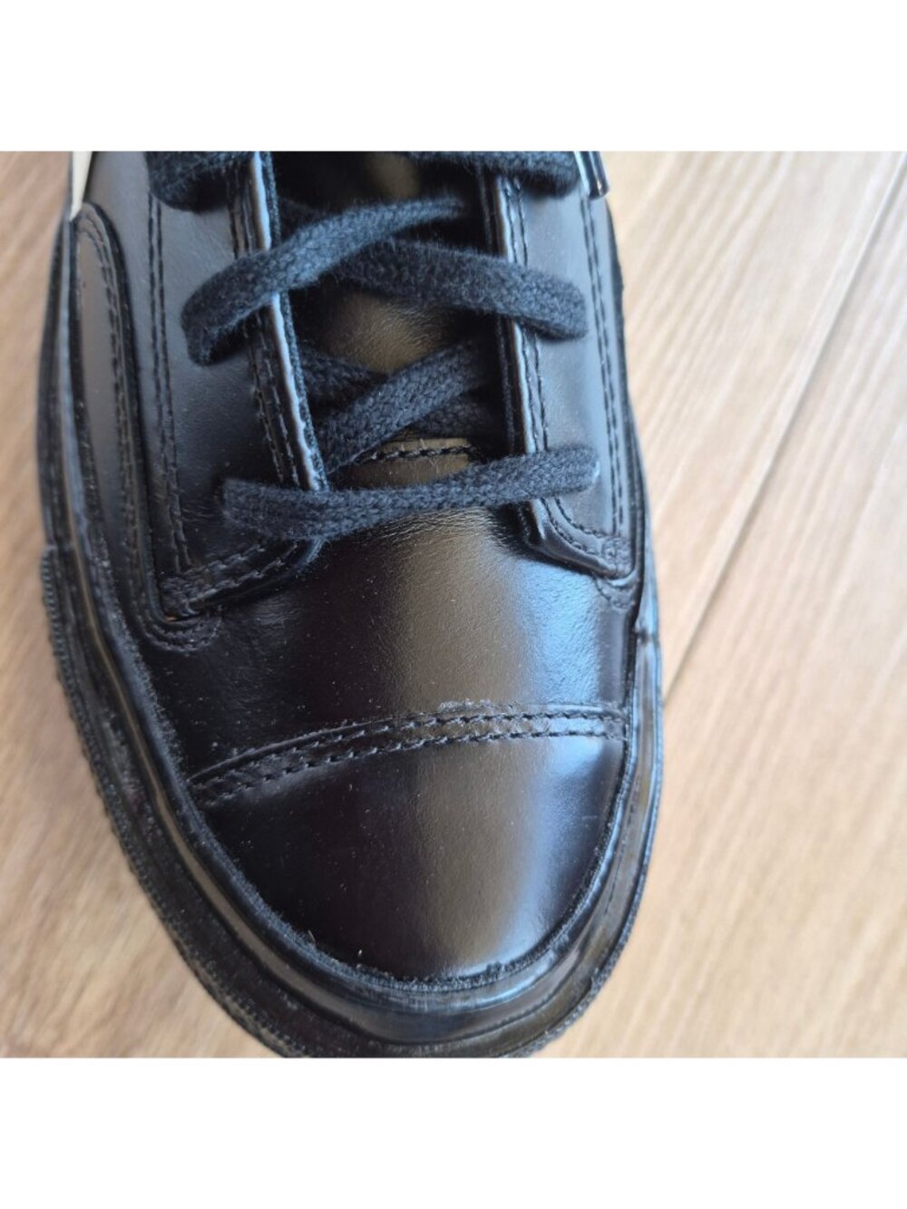 ⭐Converse Chuck 70 National Low Size 5 Men's Formal Shoes Leather Black A14188C - Picture 10 of 11